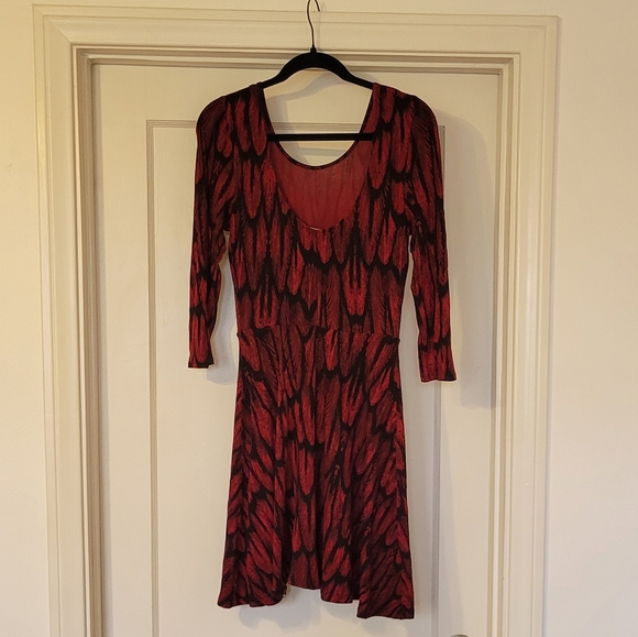 Express Dress, size small, pink and black - Picture 2 of 3